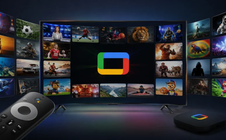App Google TV canais grátis: 800+ Canais de TV ao Vivo