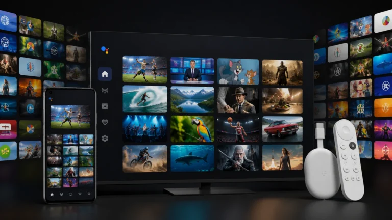 App Google TV canais grátis