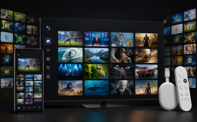 App Google TV canais grátis: 800+ Canais Grátis