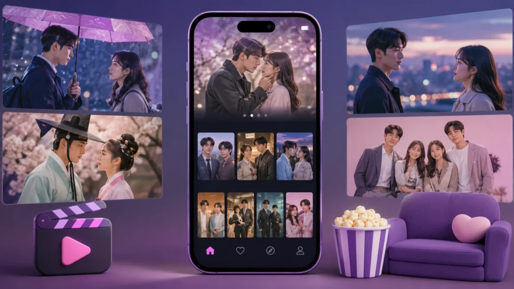 App para assistir novela coreana
