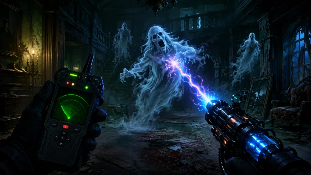 App para caçar fantasmas