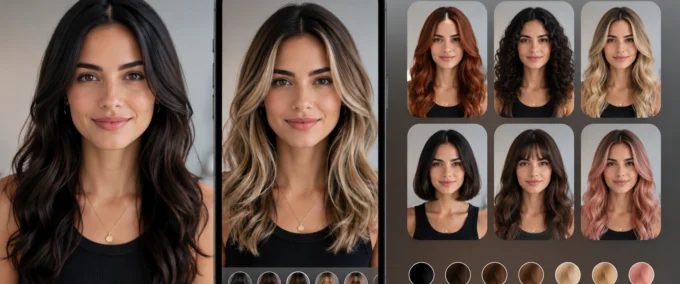 App para Mudar Cabelo: Visualize Seu Novo Estilo