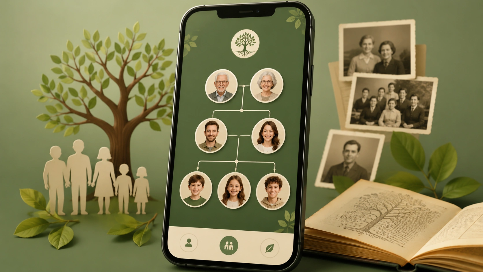 App para ver história da família pelo sobrenome