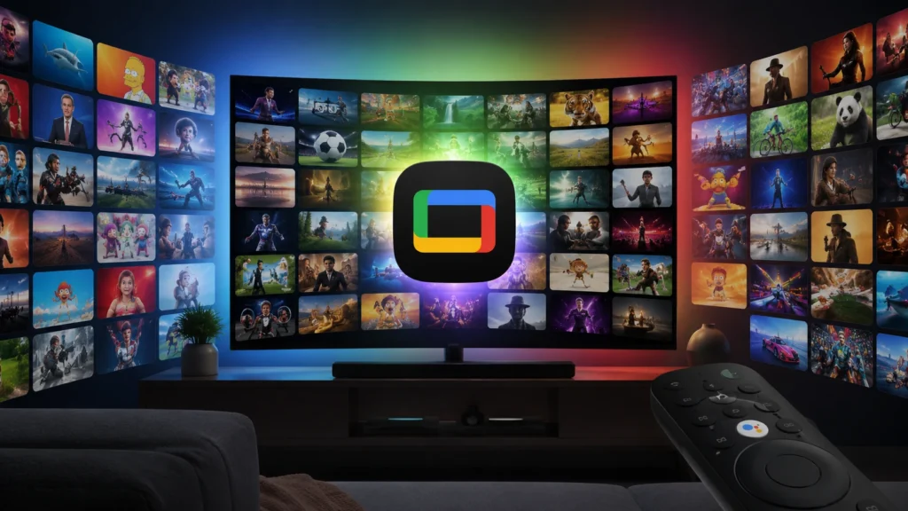 Google TV 800 canais