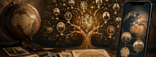 App para descobrir história da família pelo sobrenome