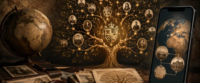 App para descobrir história da família pelo sobrenome