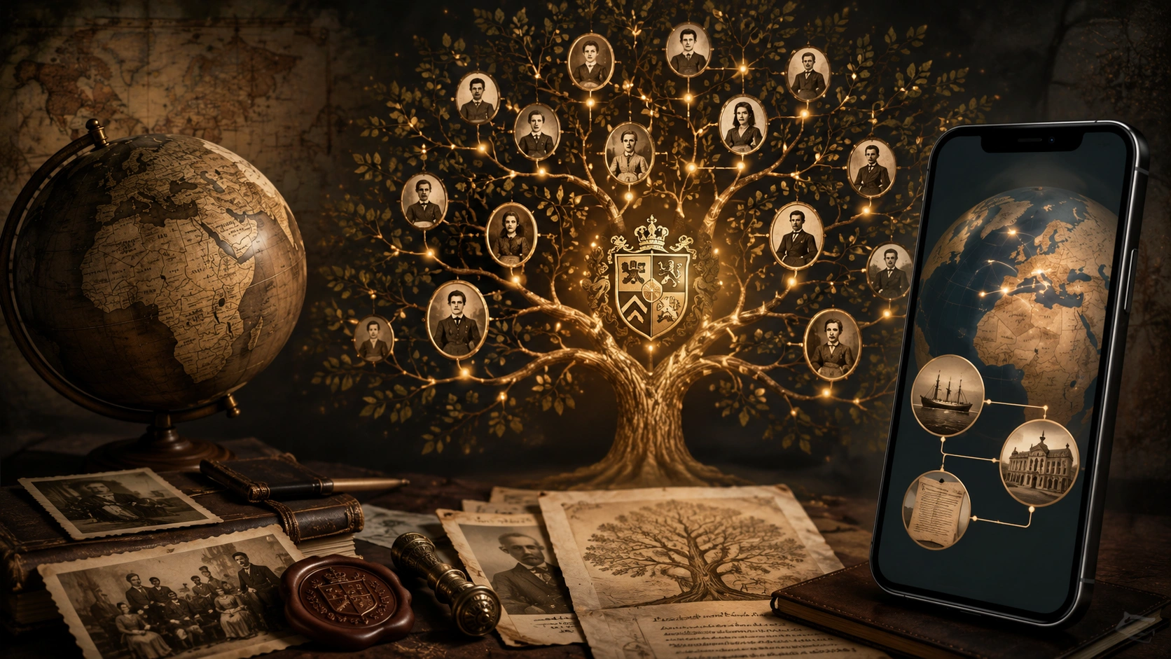 App para descobrir história da família pelo sobrenome