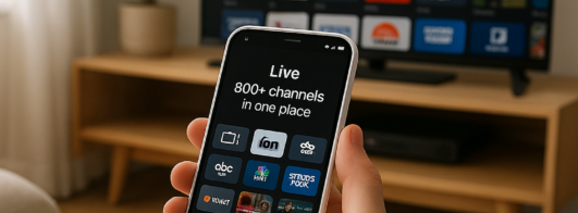 App Google TV: 800+ Canais em Um Lugar