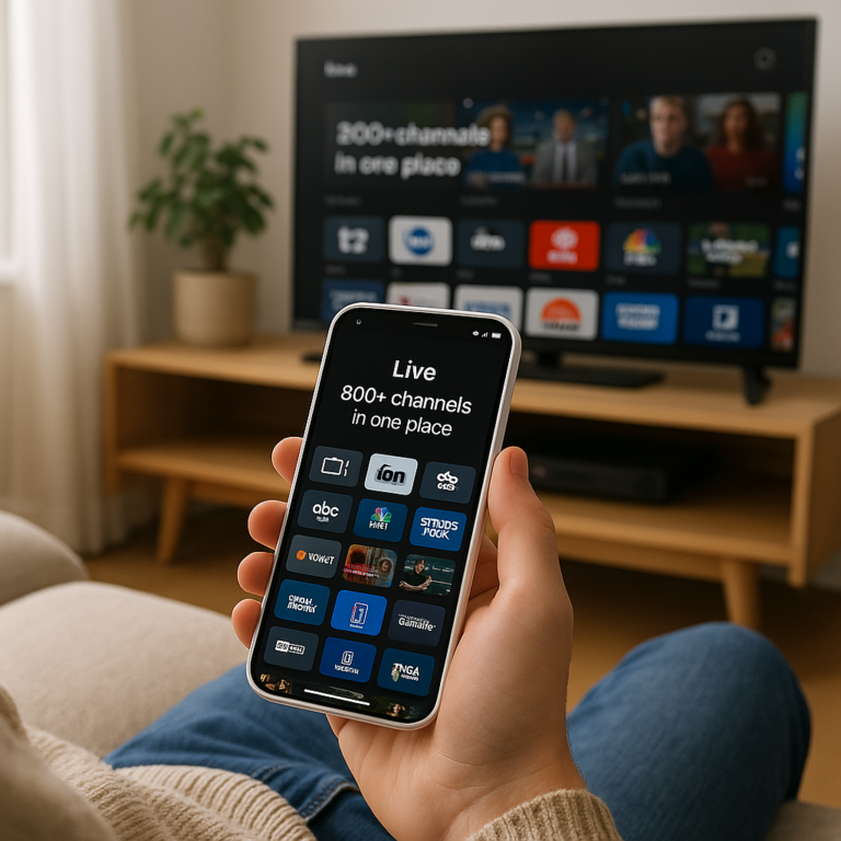 App Google TV: 800+ Canais em Um Lugar