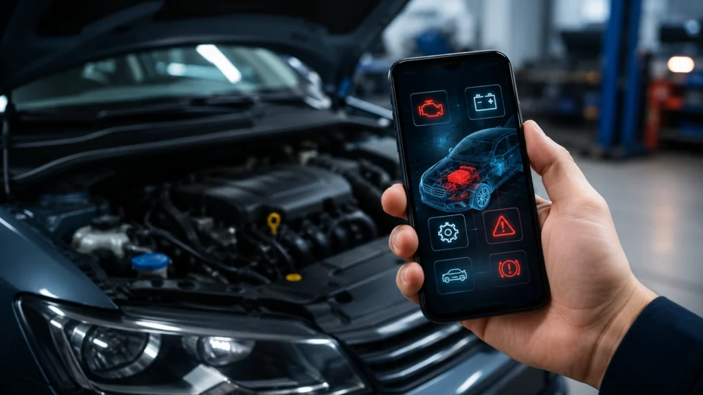 App para diagnosticar problemas do carro