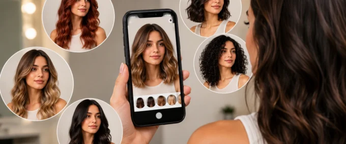 App para Mudar Cabelo: Teste Antes