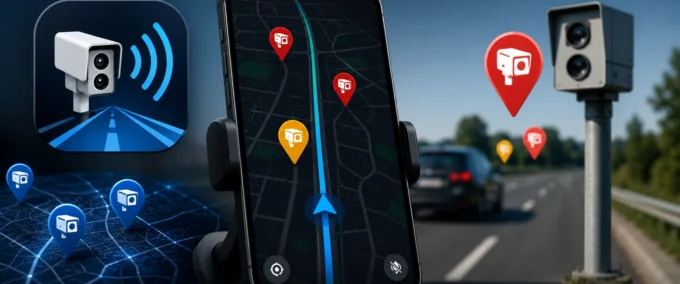 App radar grátis offline: Identifique Radares
