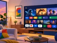 Google TV com canais ao vivo no celular